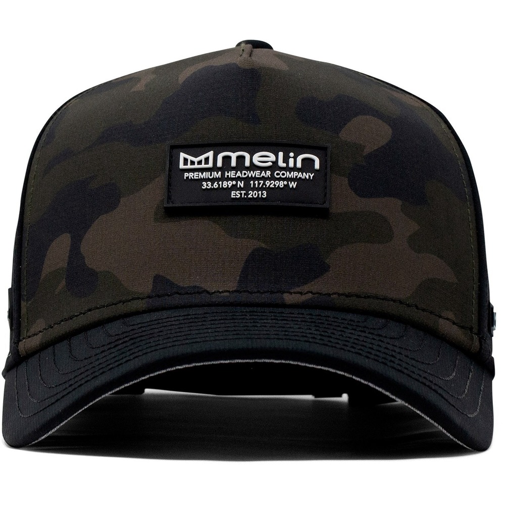 Melin Hydro Odyssey Brick Olive Camo hat Size Classic "Rare Hard To Find" NWT